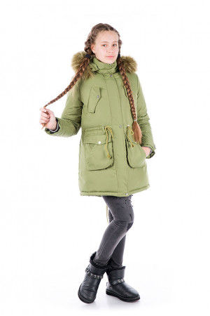 Стильная зимняя куртка для девочки
